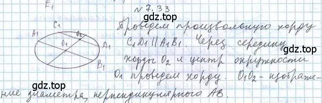 Решение 2. номер 33 (страница 72) гдз по геометрии 10 класс Мерзляк, Номировский, учебник