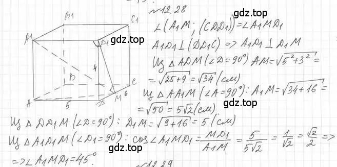 Решение 2. номер 28 (страница 117) гдз по геометрии 10 класс Мерзляк, Номировский, учебник