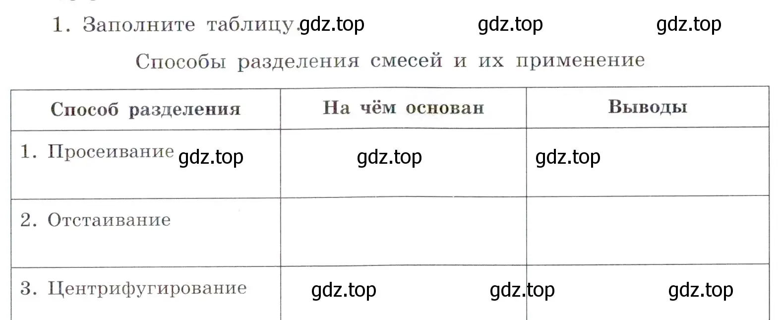 Условие номер 1 (страница 29) гдз по химии 7 класс Габриелян, Сладков, рабочая тетрадь