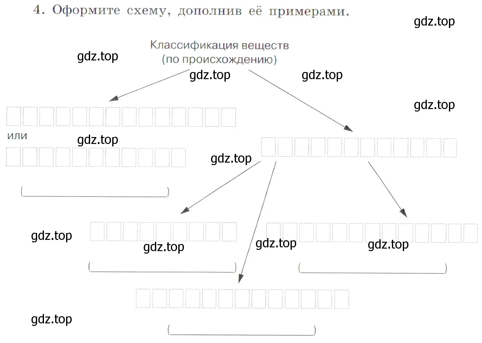 Условие номер 4 (страница 77) гдз по химии 7 класс Габриелян, Сладков, рабочая тетрадь