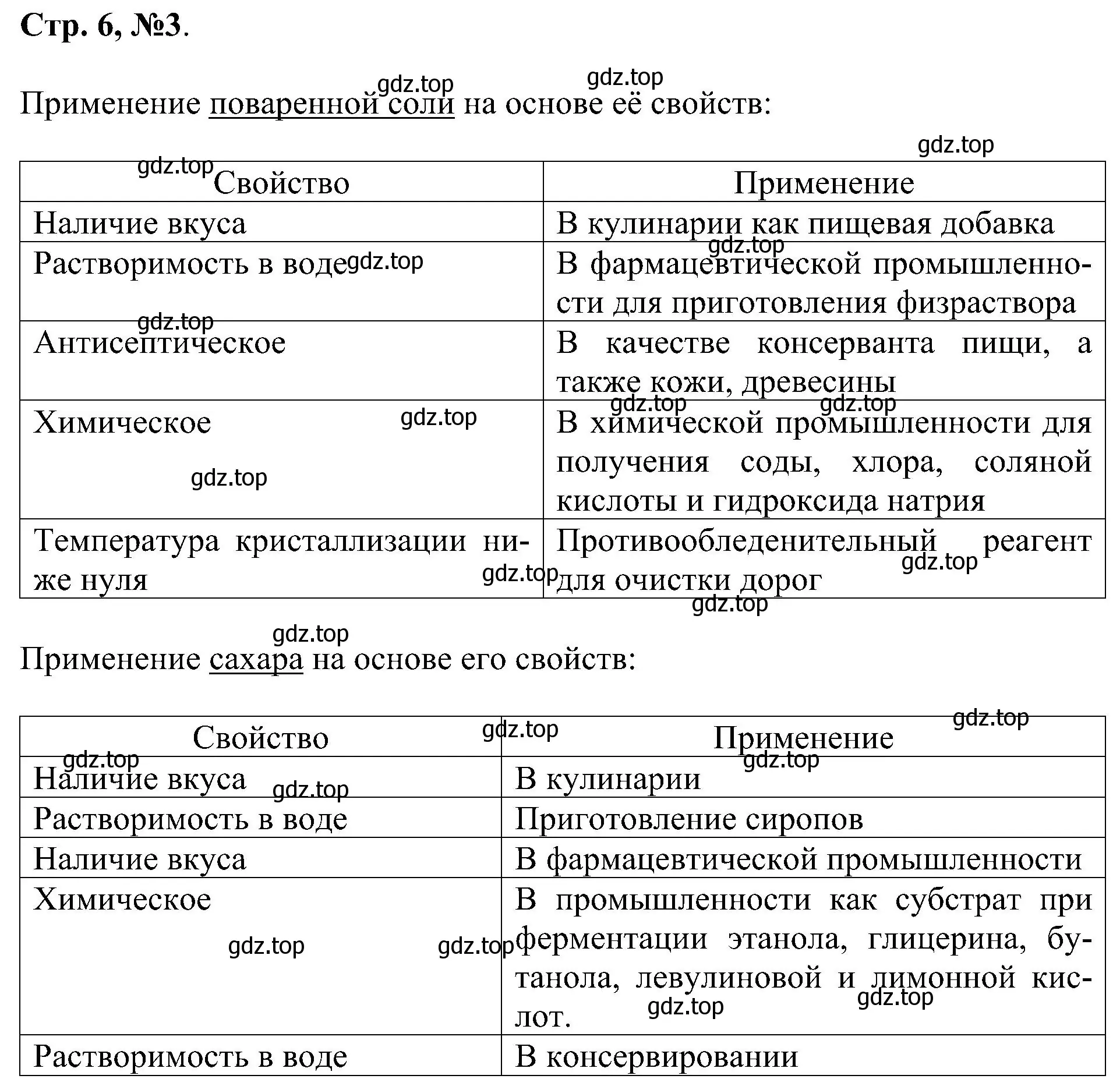 Решение номер 3 (страница 6) гдз по химии 7 класс Габриелян, Сладков, рабочая тетрадь