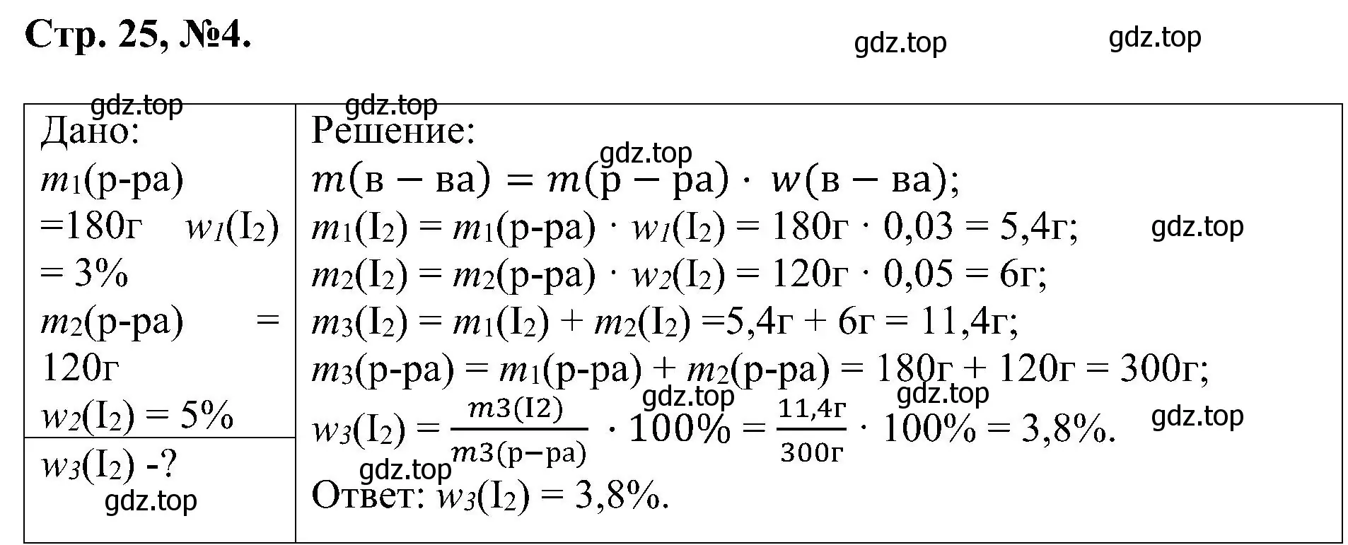 Решение номер 4 (страница 25) гдз по химии 7 класс Габриелян, Сладков, рабочая тетрадь