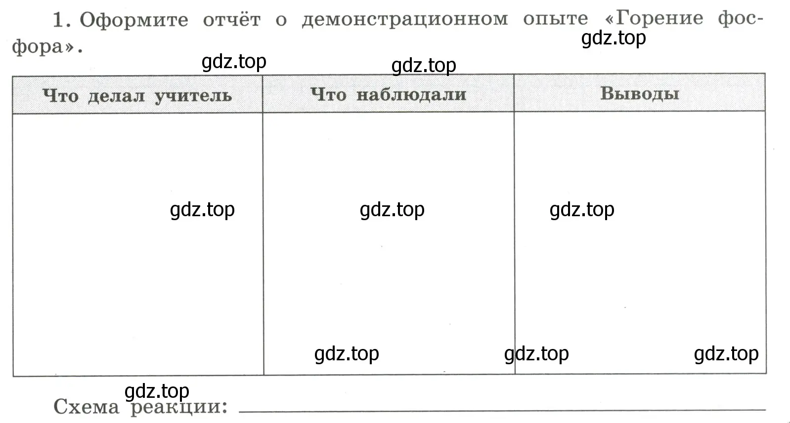 Условие номер 1 (страница 41) гдз по химии 8 класс Габриелян, Сладков, рабочая тетрадь