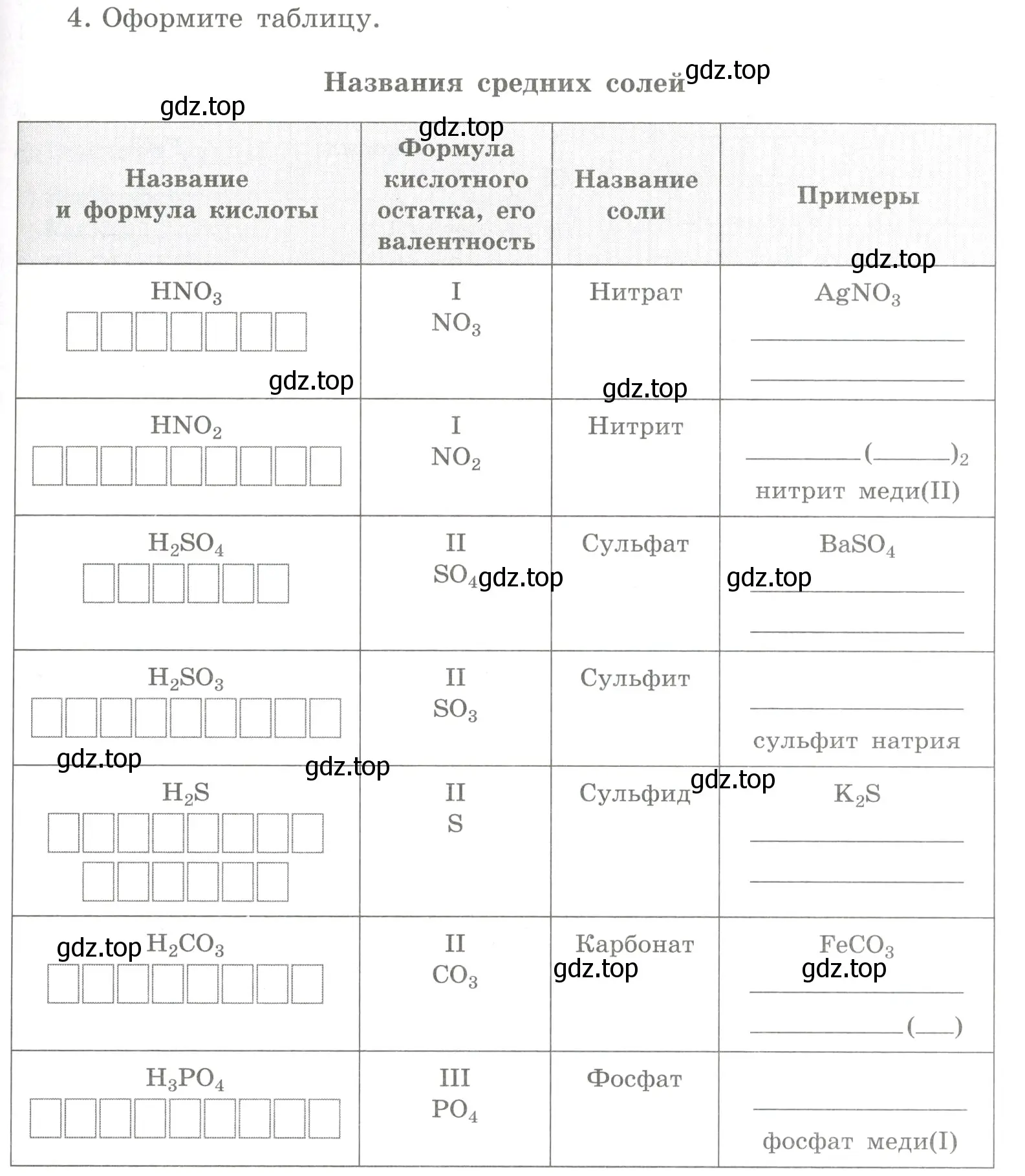 Условие номер 4 (страница 101) гдз по химии 8 класс Габриелян, Сладков, рабочая тетрадь