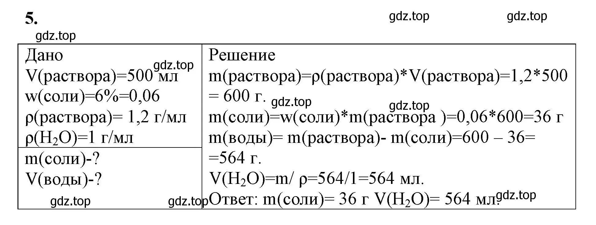 Решение номер 5 (страница 83) гдз по химии 8 класс Габриелян, Сладков, рабочая тетрадь