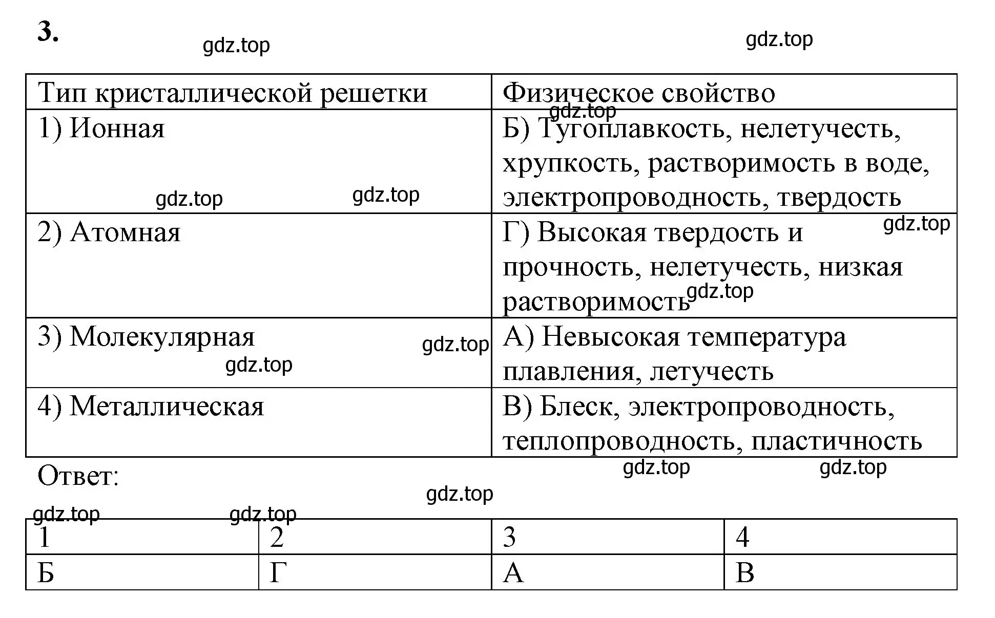 Решение номер 3 (страница 138) гдз по химии 8 класс Габриелян, Сладков, рабочая тетрадь