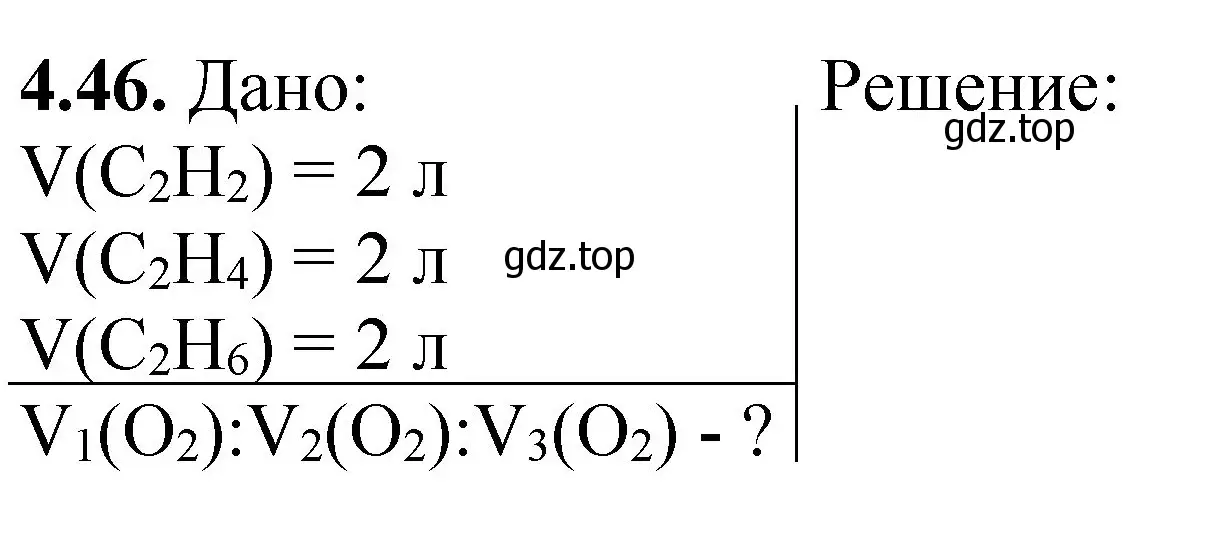Решение номер 4.46 (страница 65) гдз по химии 8-9 класс Гара, Габрусева, задачник с помощником