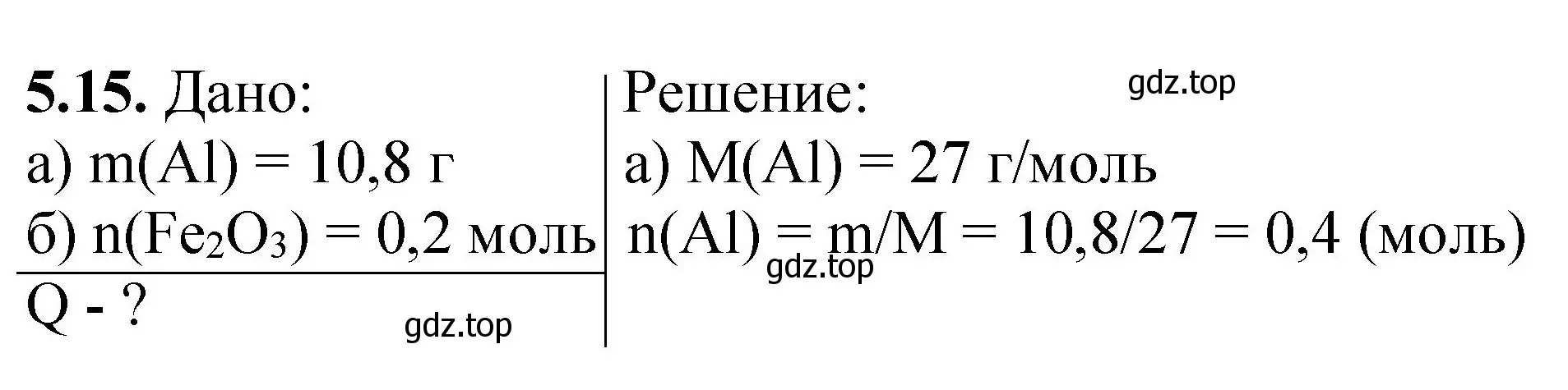 Решение номер 5.15 (страница 70) гдз по химии 8-9 класс Гара, Габрусева, задачник с помощником