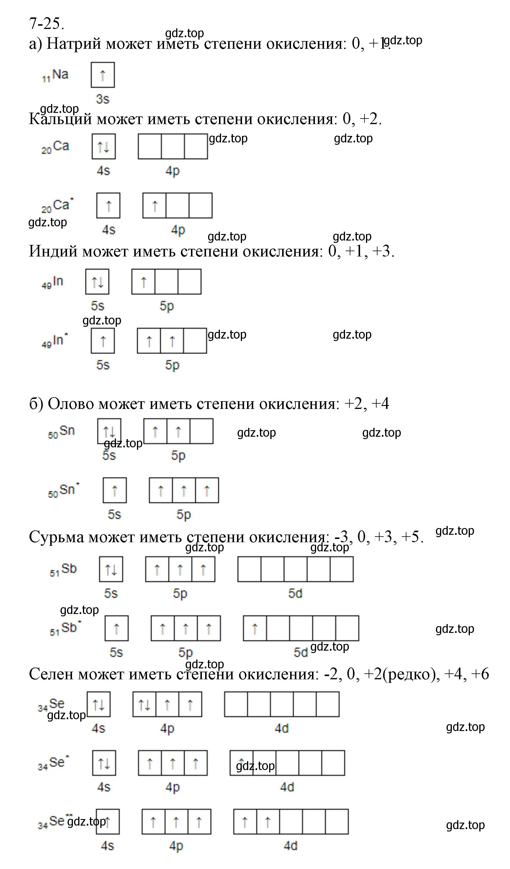 Решение номер 7-25 (страница 86) гдз по химии 8 класс Кузнецова, Левкин, задачник