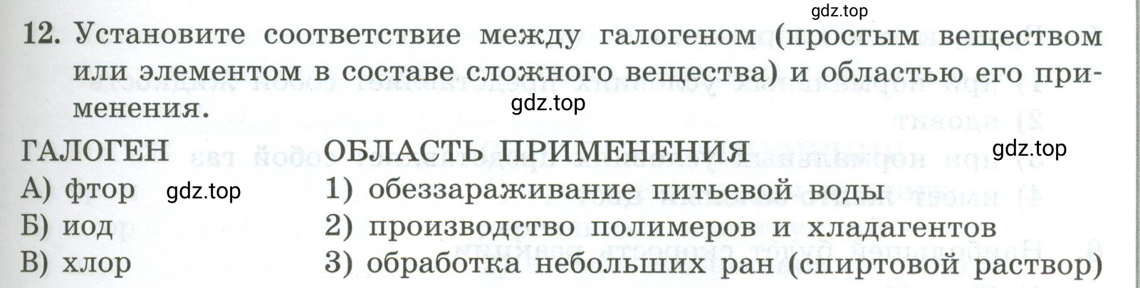 Условие номер 12 (страница 75) гдз по химии 9 класс Габриелян, Лысова, проверочные и контрольные работы