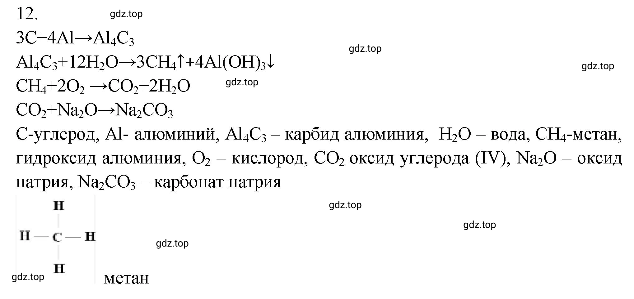 Решение номер 12 (страница 108) гдз по химии 9 класс Габриелян, Лысова, проверочные и контрольные работы
