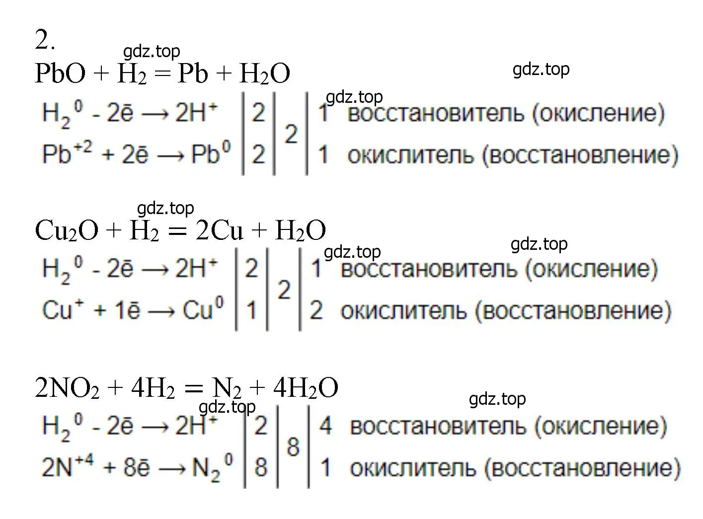 Решение номер 2 (страница 88) гдз по химии 9 класс Лунин, учебник