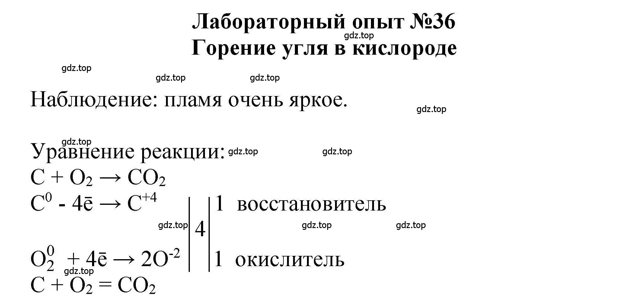 Решение  Лабораторный опыт №36 (страница 224) гдз по химии 9 класс Габриелян, учебное пособие