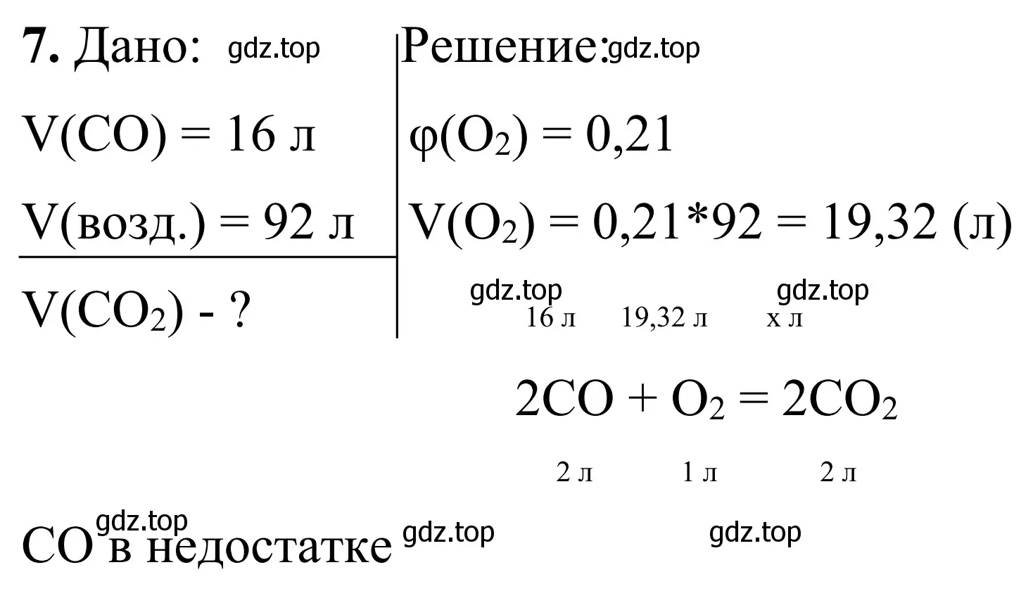 Решение номер 7 (страница 6) гдз по химии 9 класс Габриелян, Тригубчак, сборник задач и упражнений