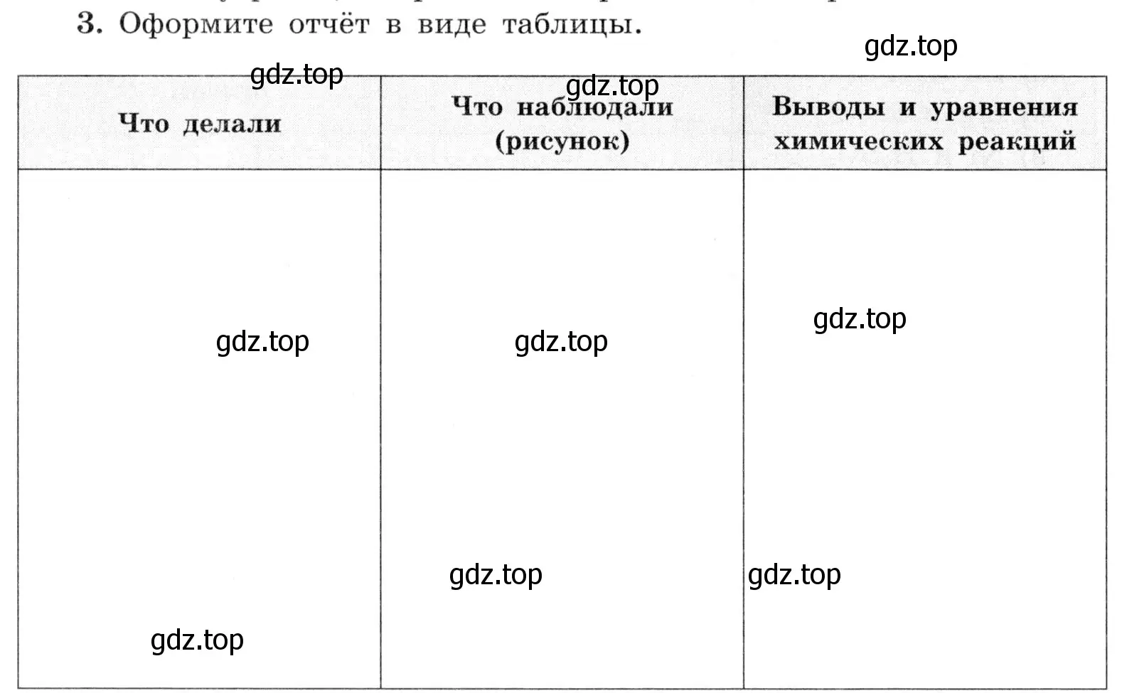 Условие номер 3 (страница 24) гдз по химии 9 класс Габриелян, Аксенова, тетрадь для лабораторных опытов и практических работ