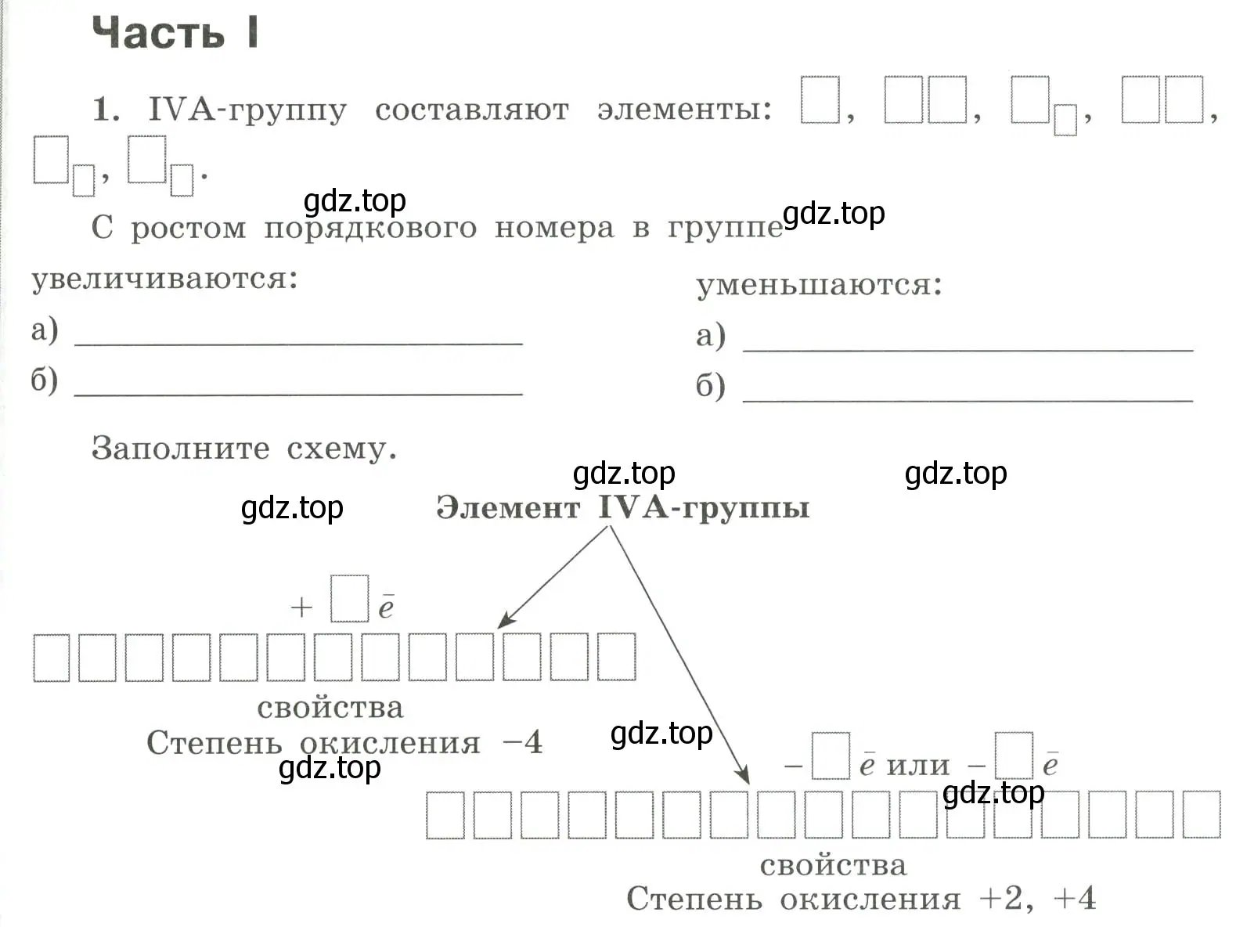 Условие номер 1 (страница 87) гдз по химии 9 класс Габриелян, Сладков, рабочая тетрадь