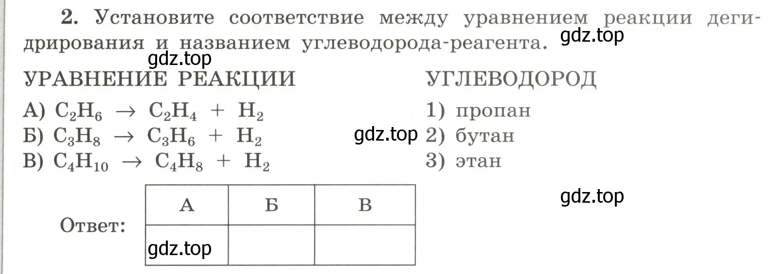 Условие номер 2 (страница 97) гдз по химии 9 класс Габриелян, Сладков, рабочая тетрадь