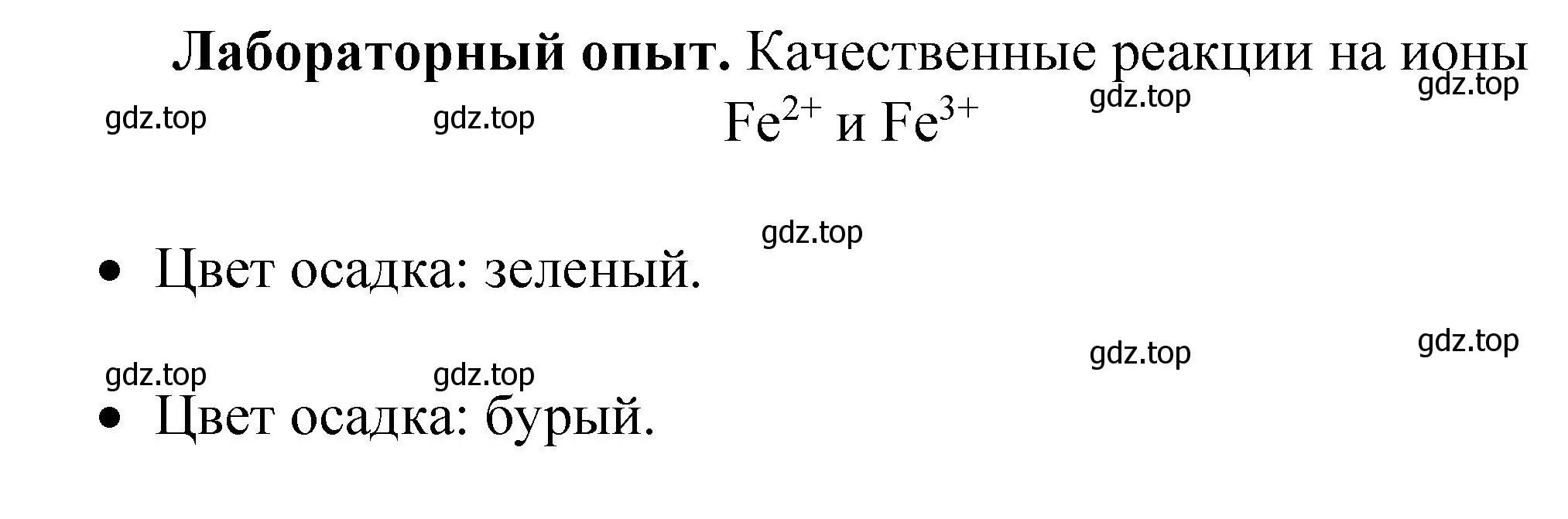 Решение  Лабораторный опыт (страница 175) гдз по химии 9 класс Рудзитис, Фельдман, учебник