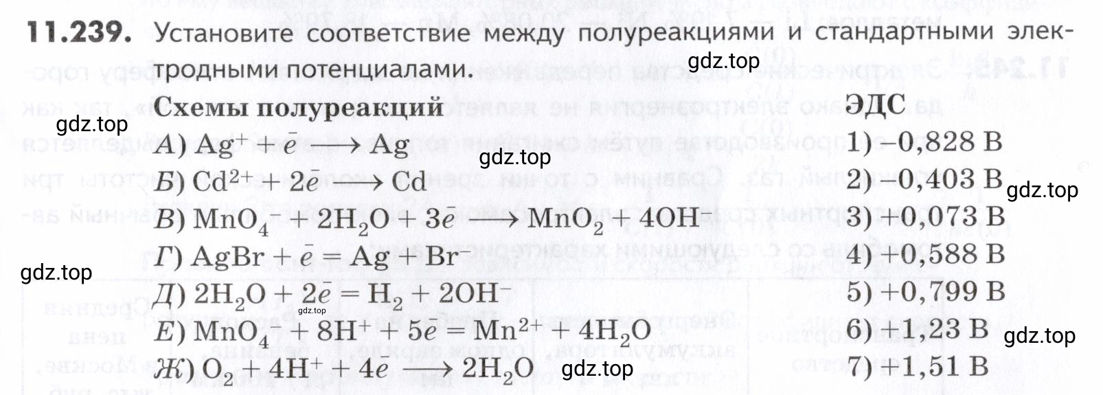 Условие номер 239 (страница 327) гдз по химии 10-11 класс Ерёмин, Дроздов, задачник