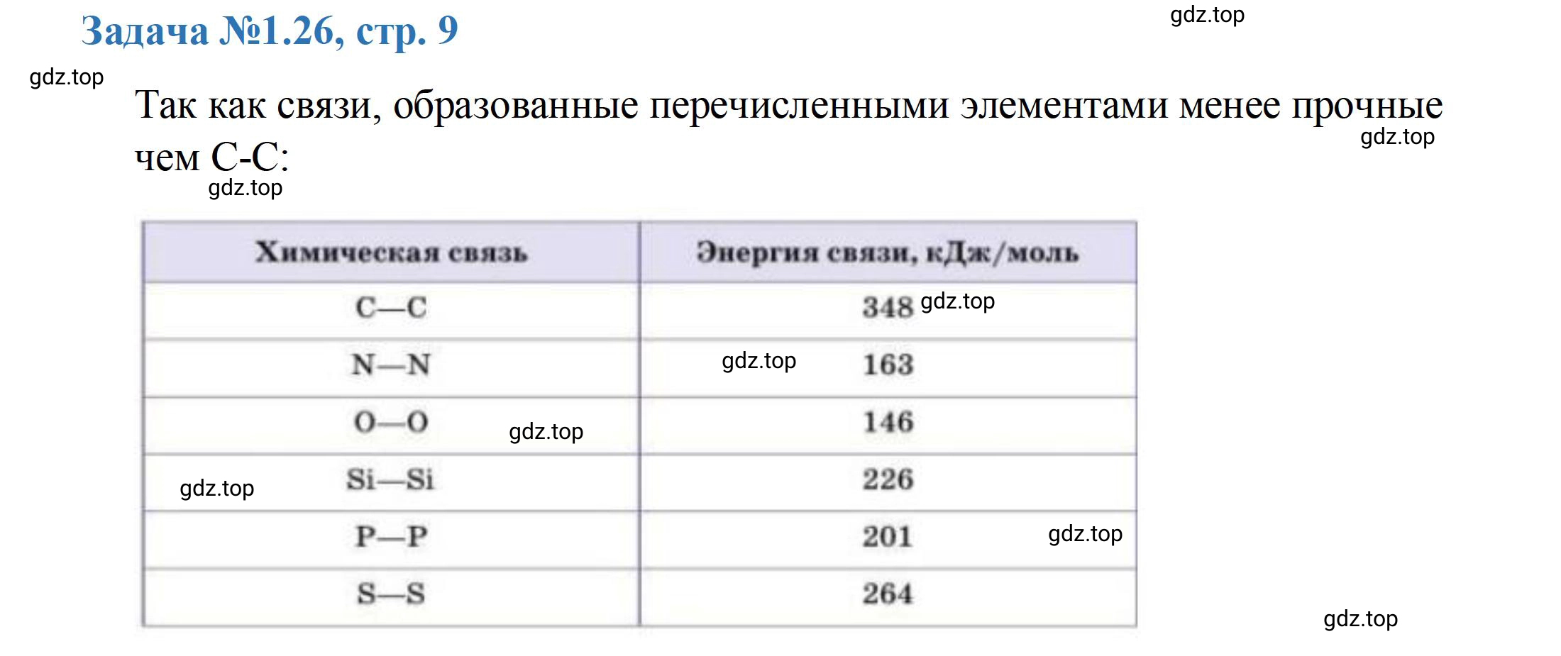 Решение номер 26 (страница 9) гдз по химии 10-11 класс Ерёмин, Дроздов, задачник