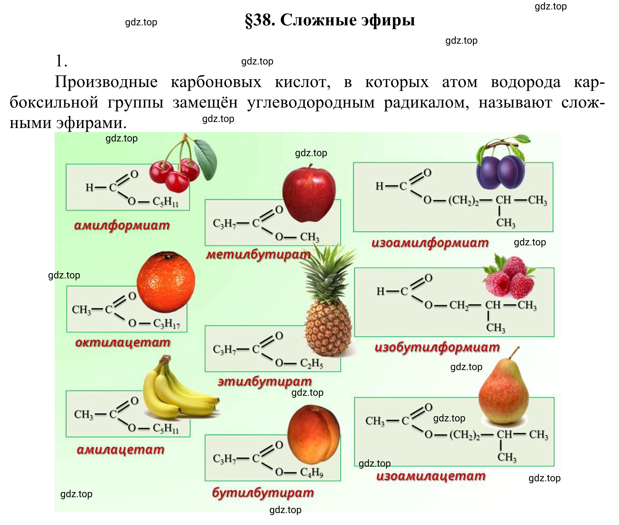 Решение номер 1 (страница 295) гдз по химии 10 класс Габриелян, Остроумов, учебник
