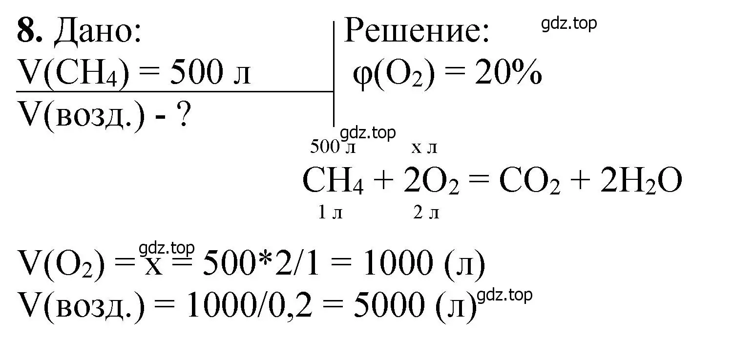 Решение номер 8 (страница 44) гдз по химии 10 класс Ерёмин, Кузьменко, учебник