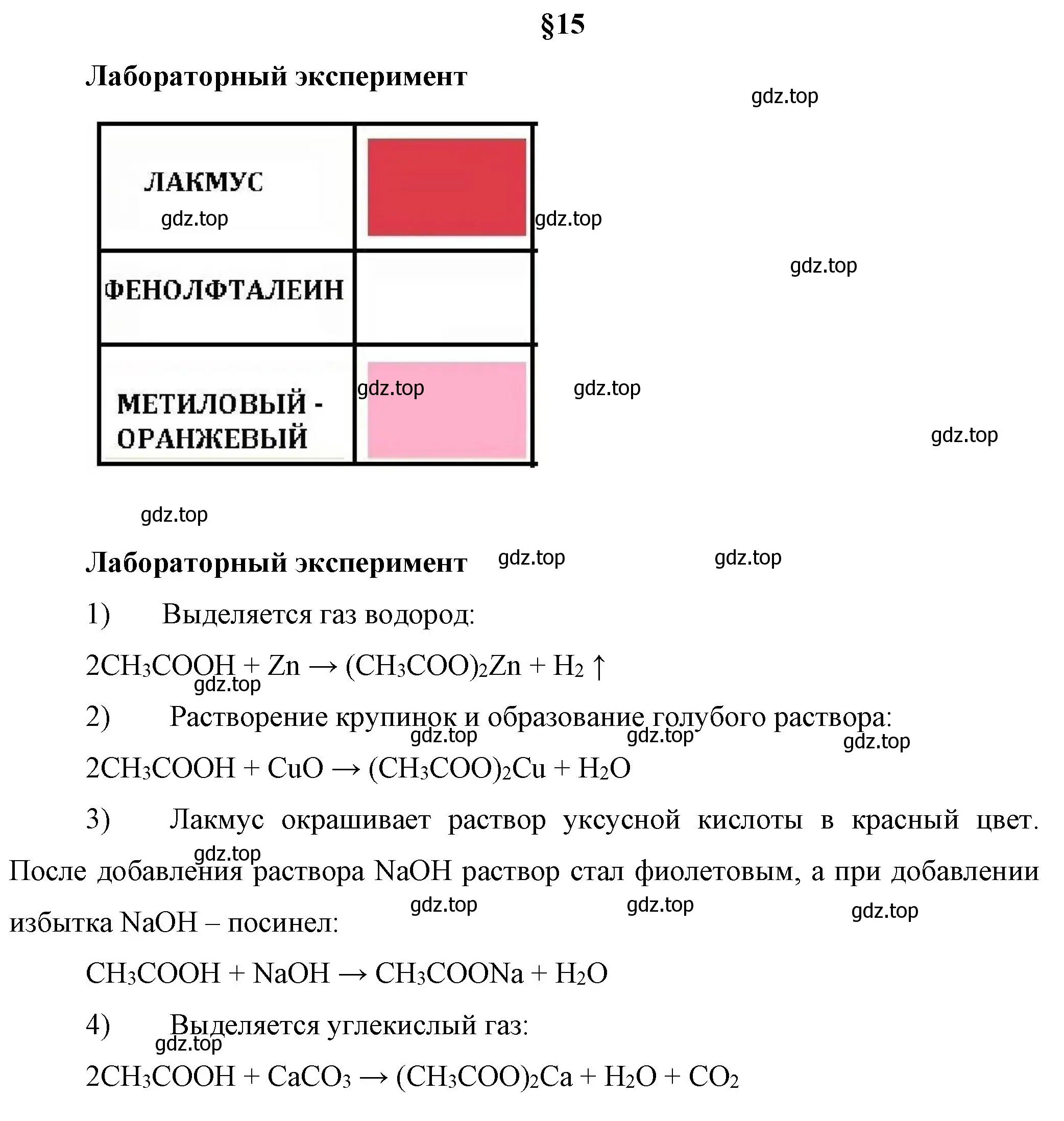 Решение  Лабораторный эксперимент (страница 79) гдз по химии 10 класс Габриелян, Остроумов, учебник