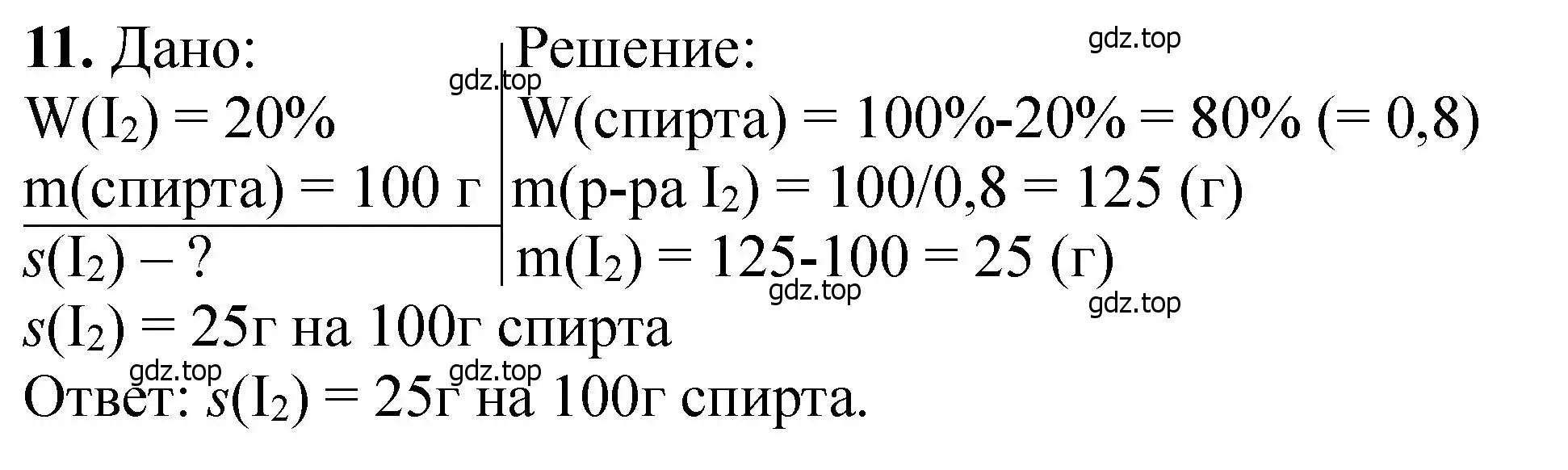 Решение номер 11 (страница 33) гдз по химии 11 класс Ерёмин, Кузьменко, учебник