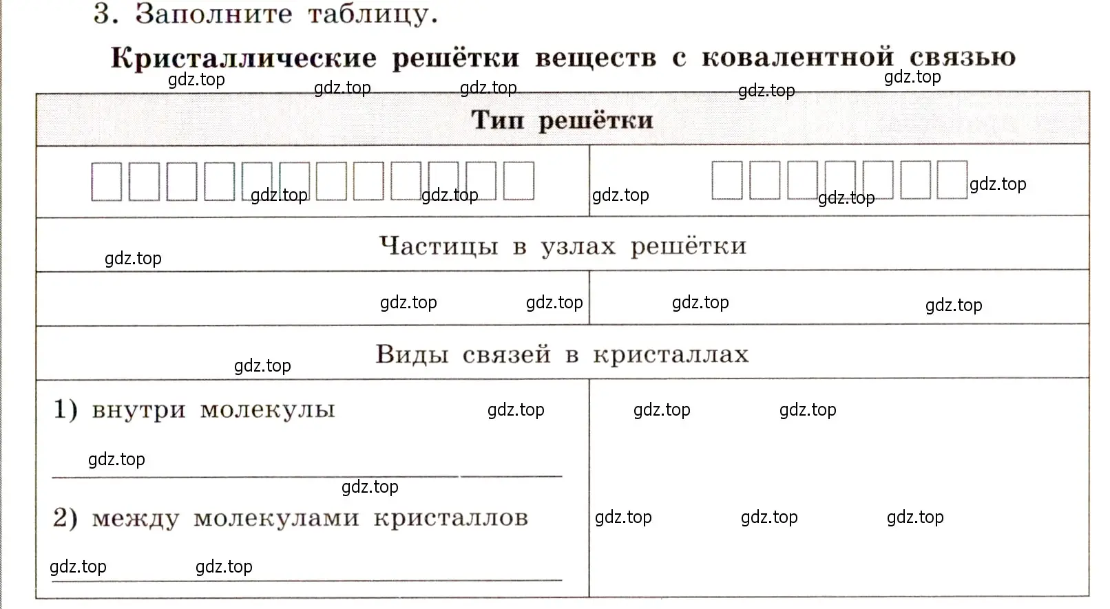 Условие номер 3 (страница 19) гдз по химии 11 класс Габриелян, Сладков, рабочая тетрадь