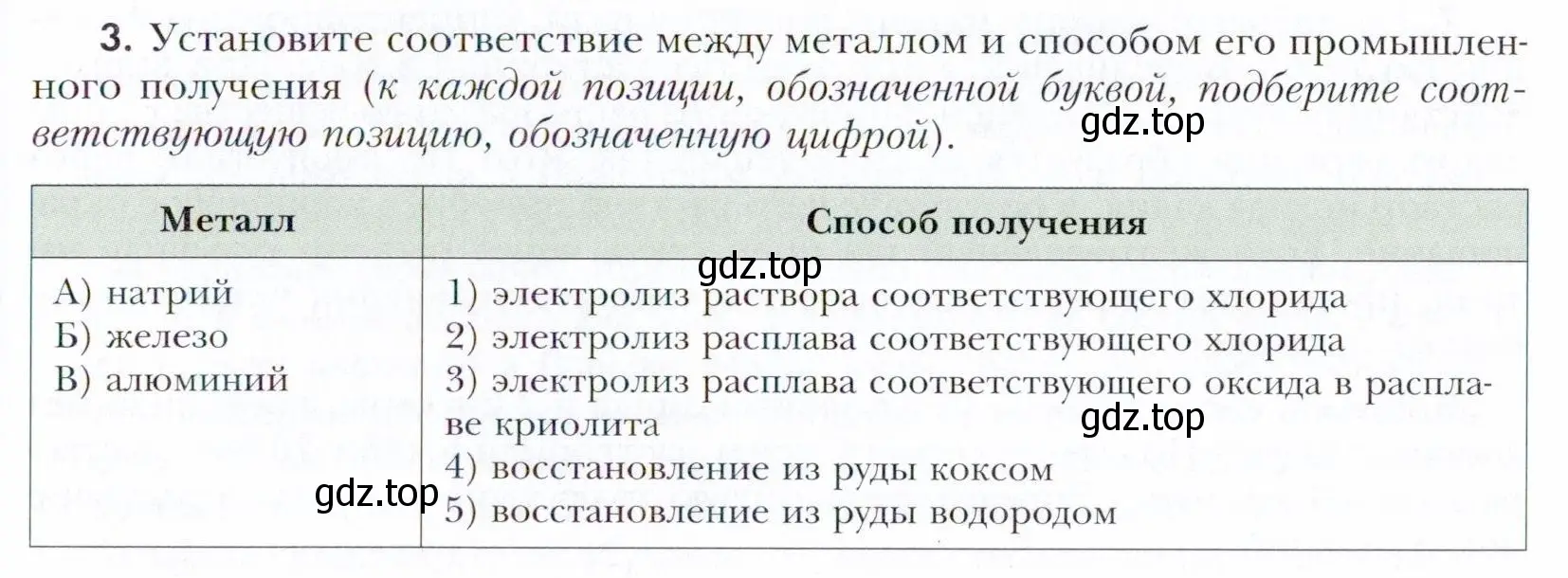 Условие номер 3 (страница 229) гдз по химии 11 класс Кузнецова, Левкин, учебник