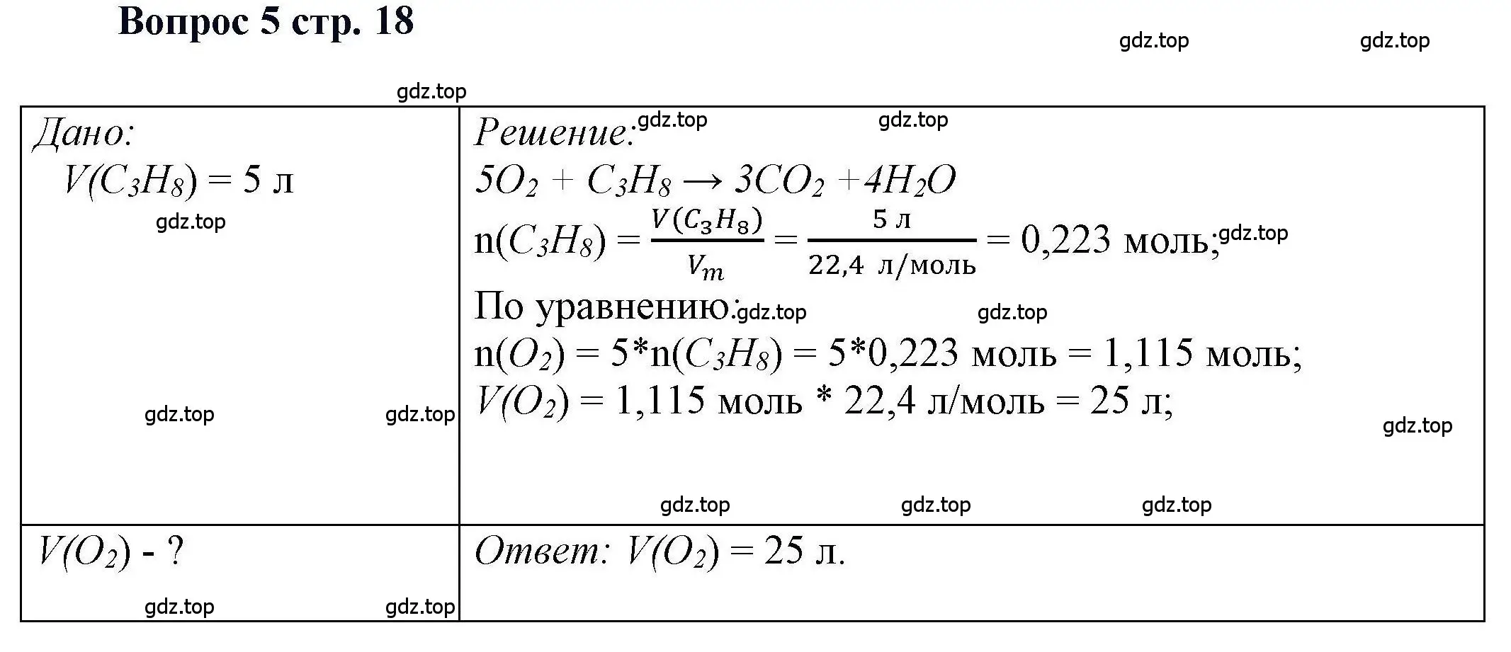 Решение номер 5 (страница 18) гдз по химии 11 класс Кузнецова, Левкин, учебник