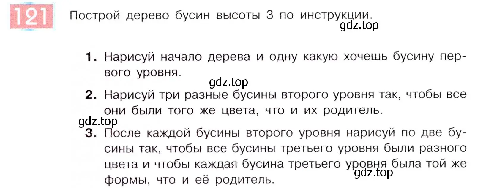 Условие номер 121 (страница 70) гдз по информатике 5 класс Семенов, Рудченко, учебник