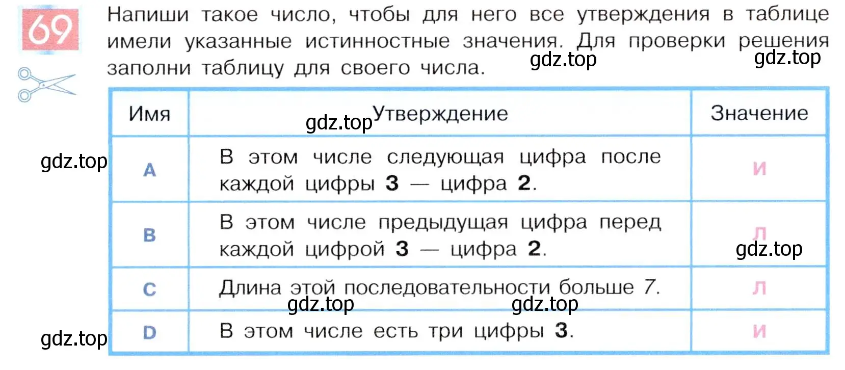 Условие номер 69 (страница 47) гдз по информатике 5 класс Семенов, Рудченко, учебник