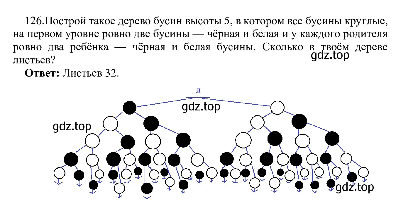 Решение номер 126 (страница 72) гдз по информатике 5 класс Семенов, Рудченко, учебник