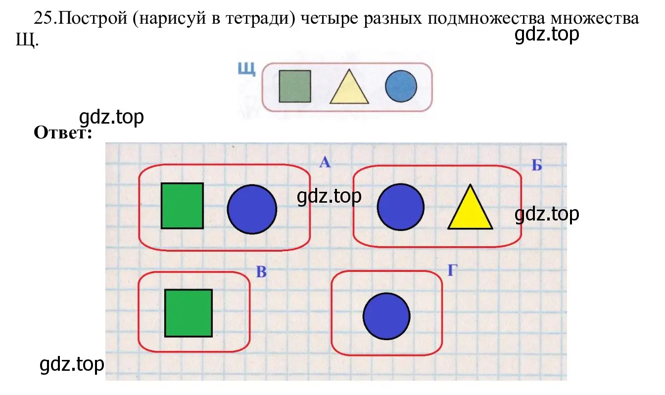 Решение номер 25 (страница 21) гдз по информатике 5 класс Семенов, Рудченко, учебник