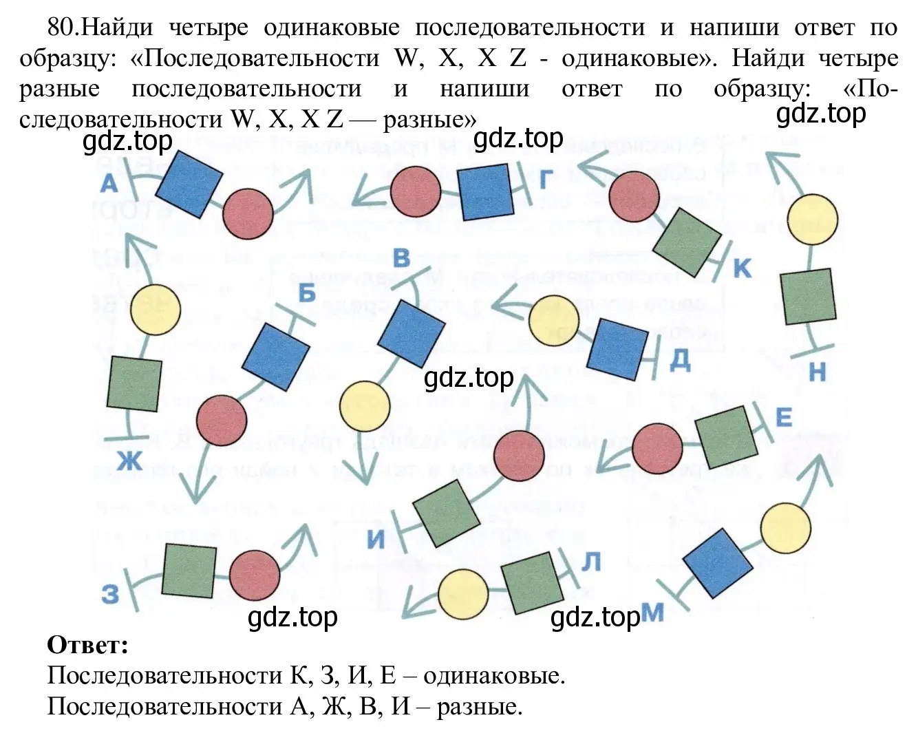 Решение номер 80 (страница 51) гдз по информатике 5 класс Семенов, Рудченко, учебник