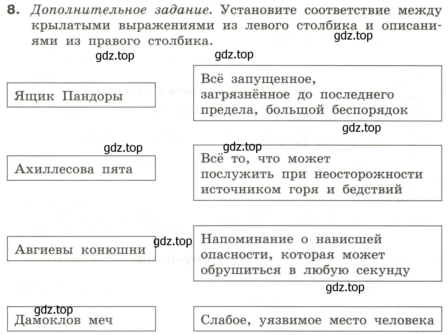 Условие номер 8 (страница 21) гдз по информатике 6 класс Босова, Босова, самостоятельные и контрольные работы