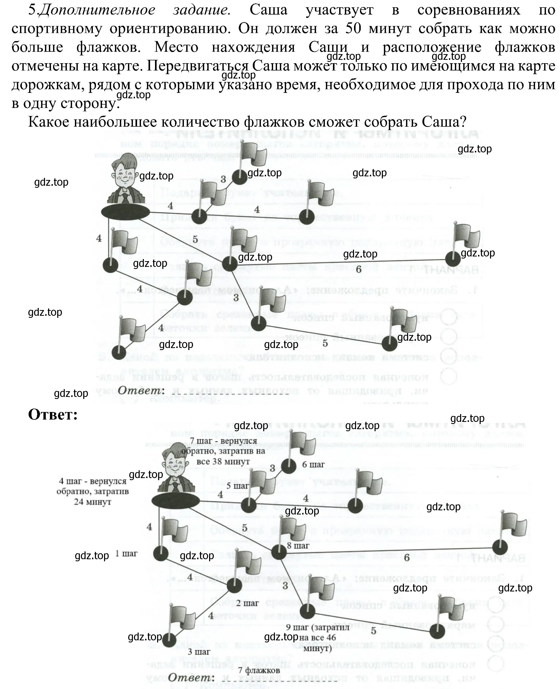 Решение номер 5 (страница 36) гдз по информатике 6 класс Босова, Босова, самостоятельные и контрольные работы