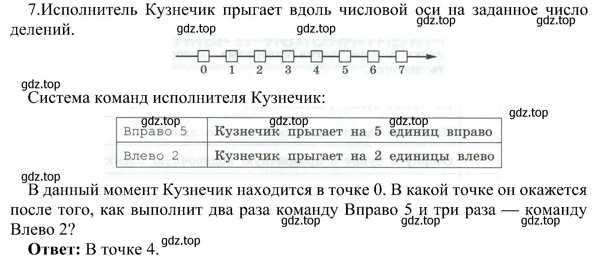 Решение номер 7 (страница 40) гдз по информатике 6 класс Босова, Босова, самостоятельные и контрольные работы