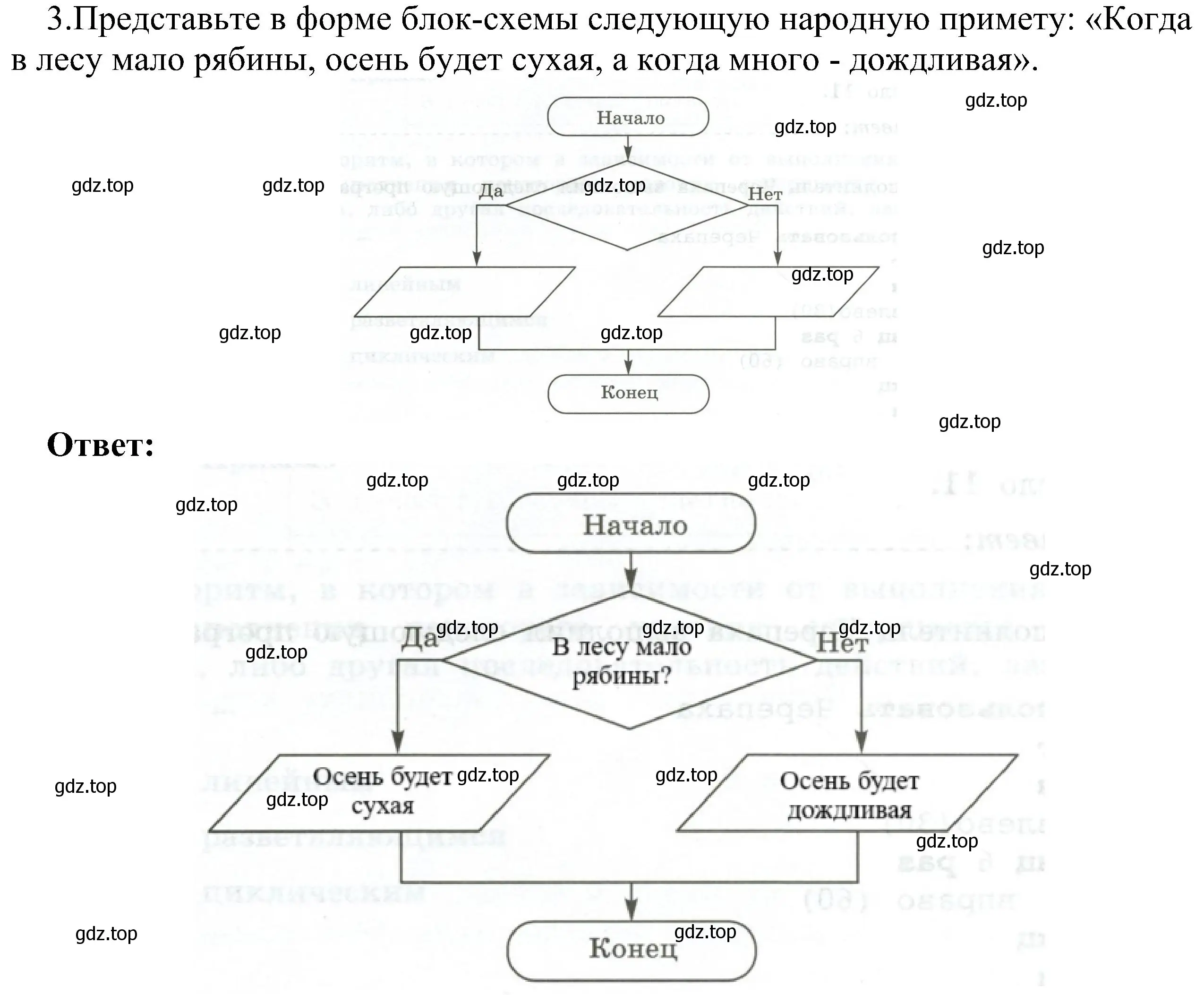 Решение номер 3 (страница 45) гдз по информатике 6 класс Босова, Босова, самостоятельные и контрольные работы