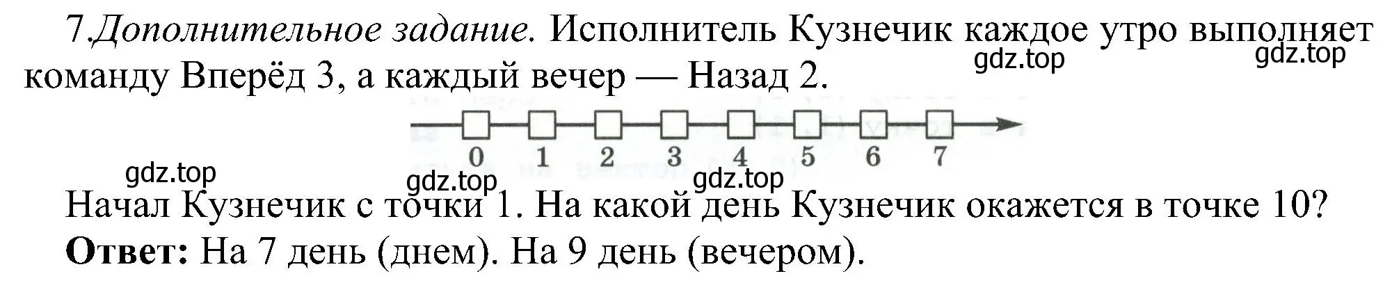 Решение номер 7 (страница 49) гдз по информатике 6 класс Босова, Босова, самостоятельные и контрольные работы