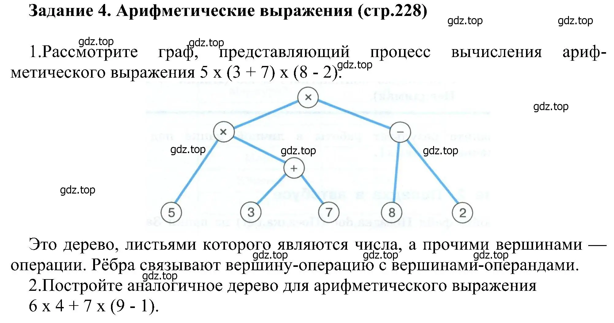 Решение номер 4 (страница 228) гдз по информатике 6 класс Босова, Босова, учебник