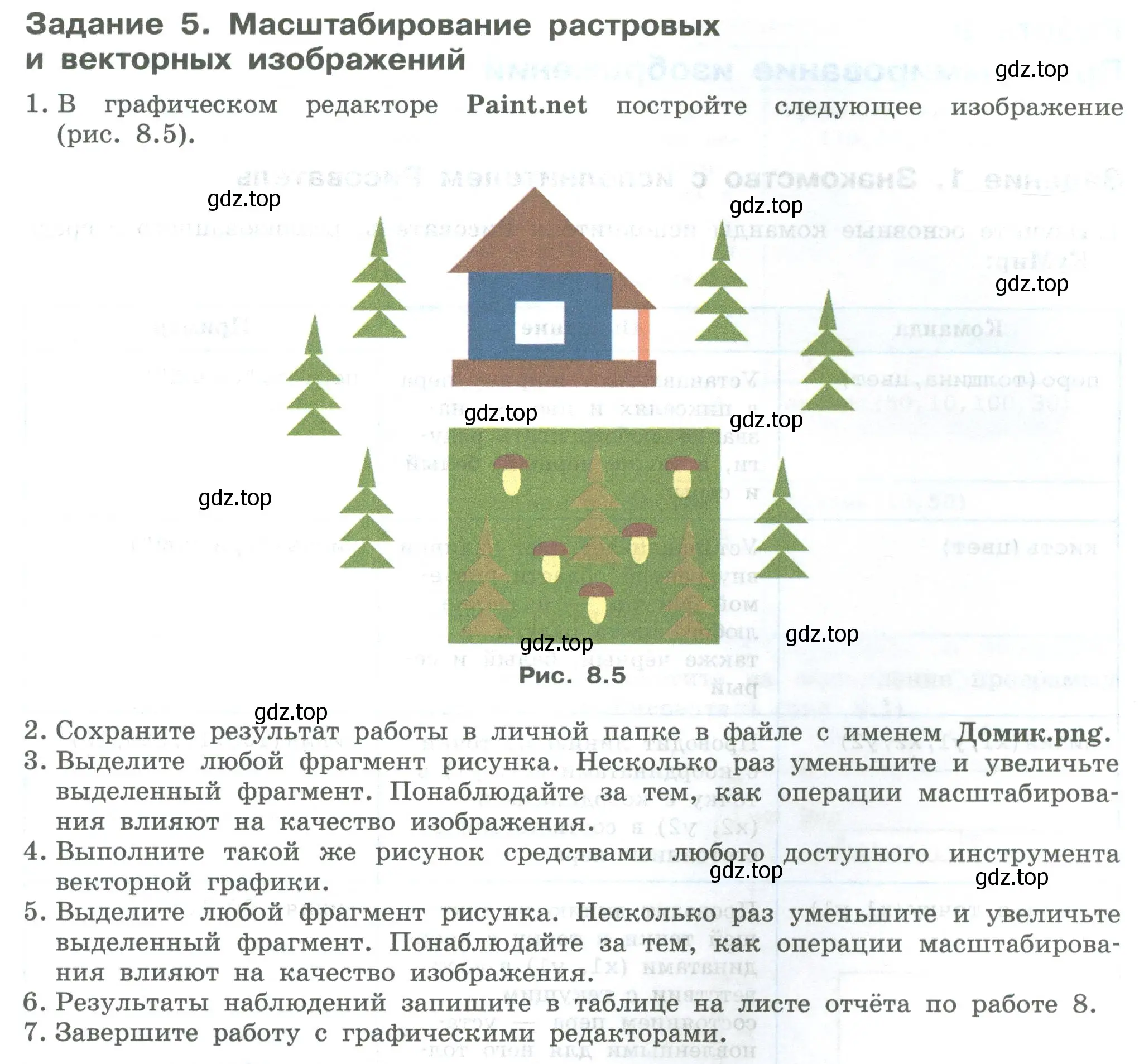 Условие  Задание 5 (страница 33) гдз по информатике 7-9 класс Босова, Босова, практикум