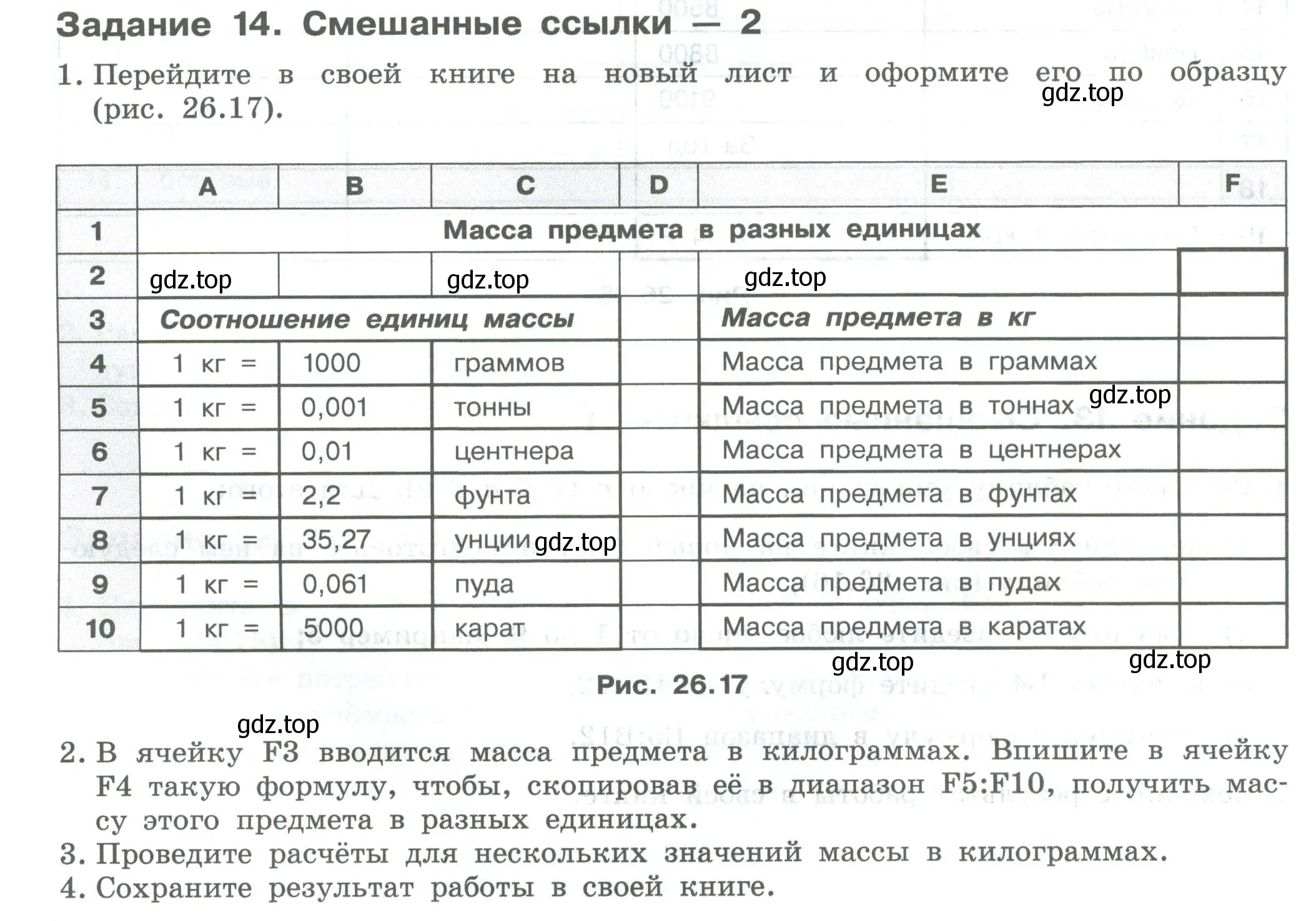 Условие  Задание 14 (страница 156) гдз по информатике 7-9 класс Босова, Босова, практикум