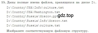 Условие номер 15 (страница 83) гдз по информатике 7 класс Босова, Босова, учебник