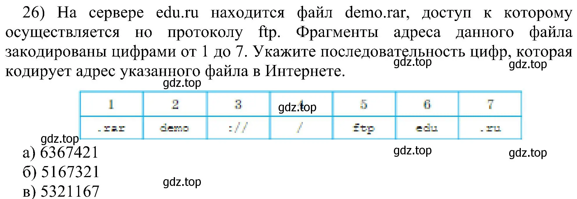 Решение номер 26 (страница 126) гдз по информатике 7 класс Босова, Босова, учебник