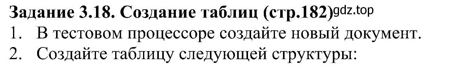 Решение номер 18 (страница 182) гдз по информатике 7 класс Босова, Босова, учебник