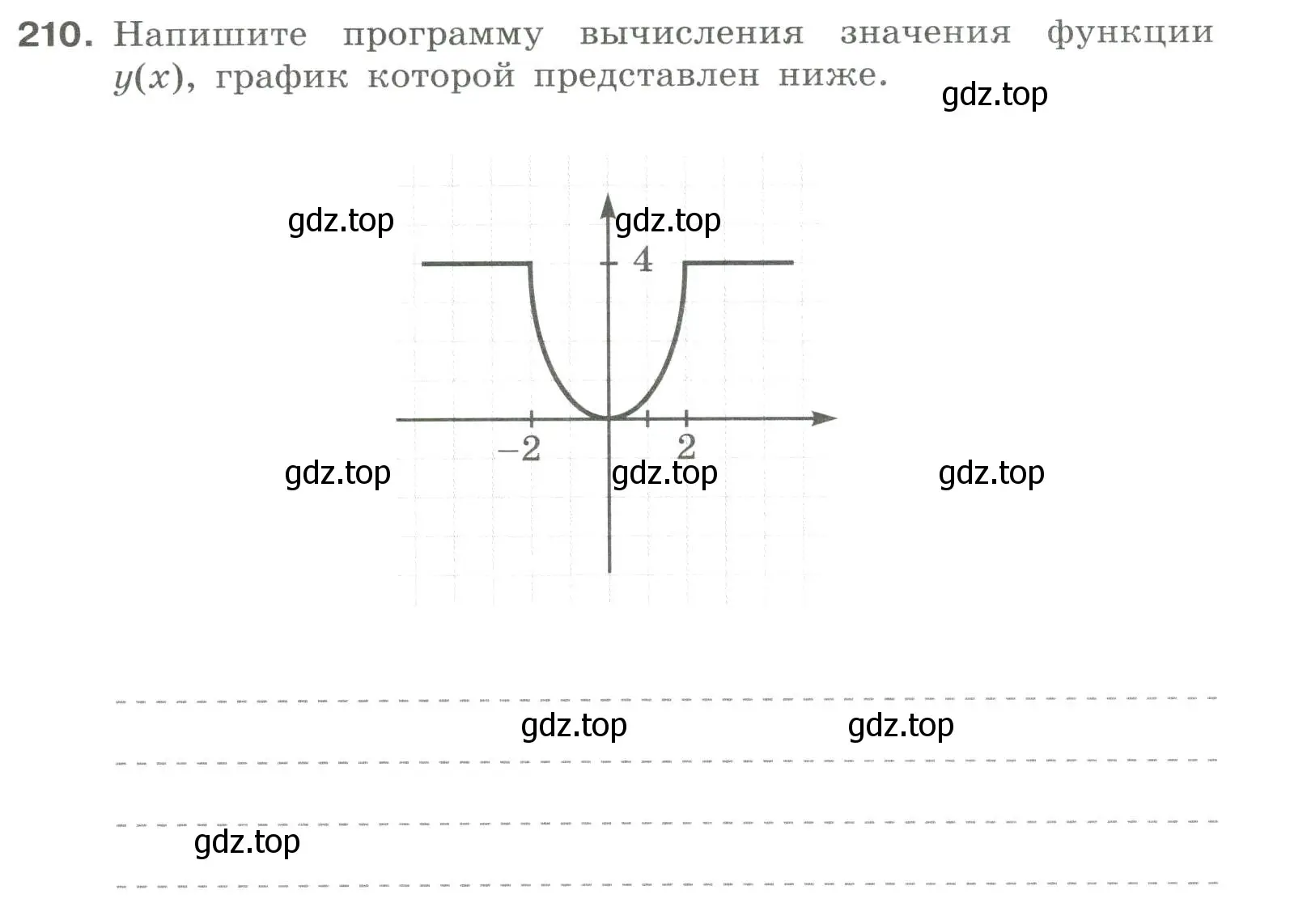 Условие номер 210 (страница 68) гдз по информатике 8 класс Босова, Босова, рабочая тетрадь 2 часть