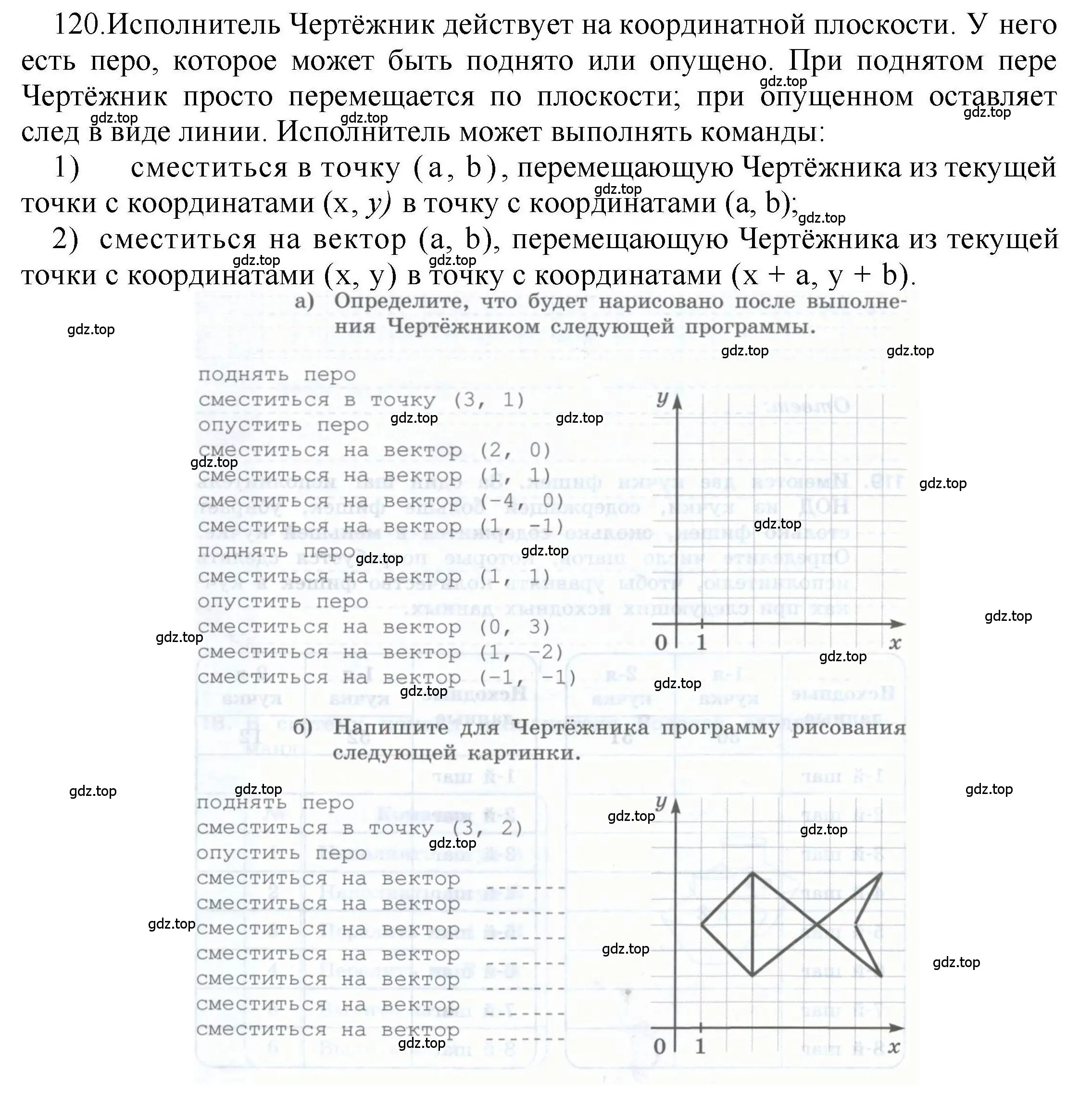 Решение номер 120 (страница 80) гдз по информатике 8 класс Босова, Босова, рабочая тетрадь 1 часть