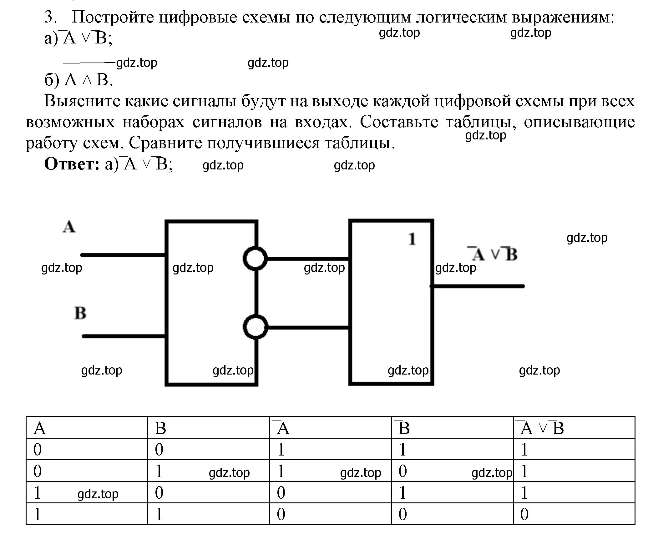 Решение номер 3 (страница 69) гдз по информатике 8 класс Босова, Босова, учебник